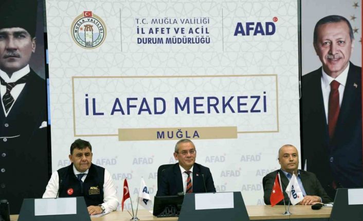AFAD Genel Müdürü Gevrek: Muğla’da tanımlanmış 329 risk var