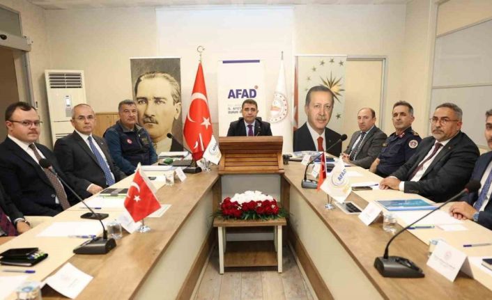 Afet riski azaltma planı yapıldı