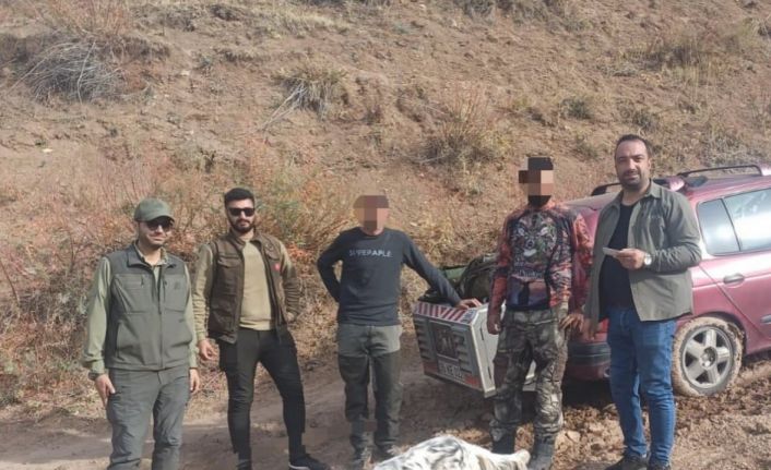 Ağrı’da yasaklı bölgede avlanan şahsa idari ceza