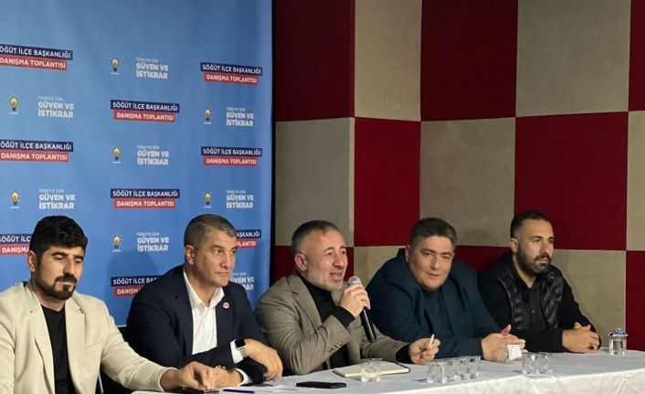 AK Parti Söğüt İlçe Teşkilatı hedefler için güç birliği yaptı