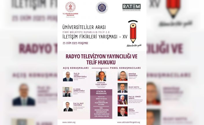 "Aklıma bir fikir geldi" yarışması etkinlikleri Erzurum’da yapılacak