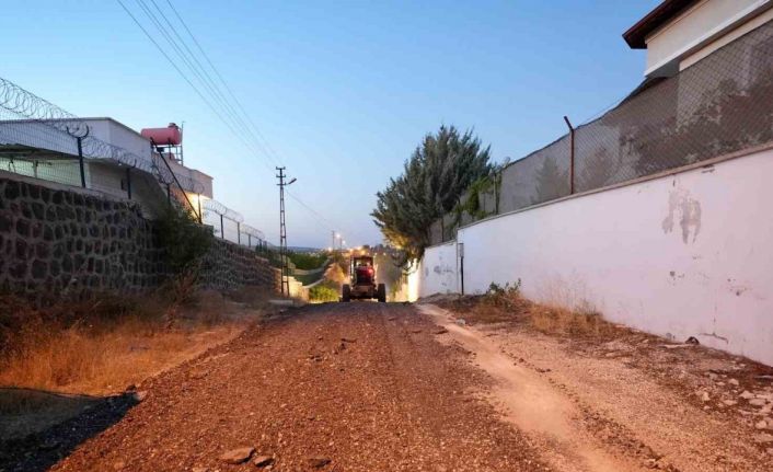 Aktoprak ve Nesimi’de yol çalışmaları tamamlandı