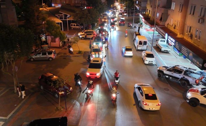 Alanya’da ‘Zulme off, Gazze’ye on’ konvoyu