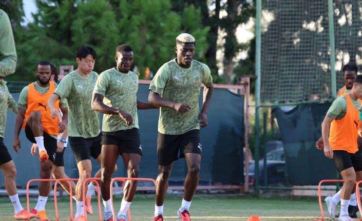 Alanyaspor, Kocaelispor maçı hazırlıklarına başladı