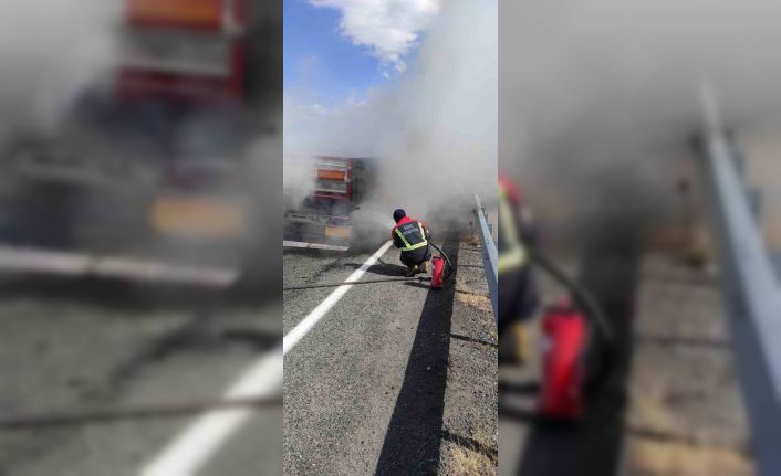 Alev alan dorse söndürüldü