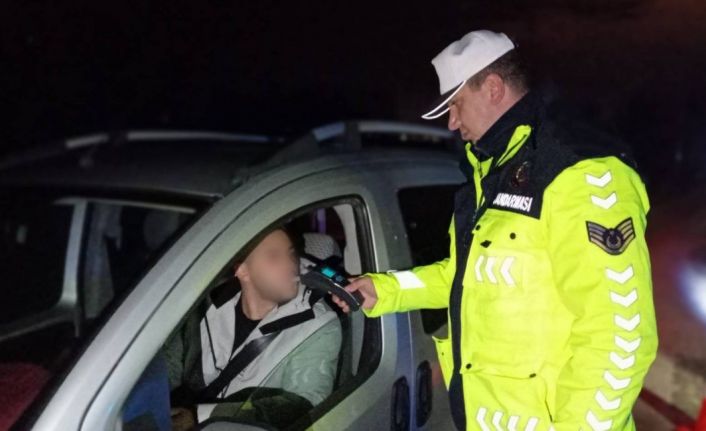 Alkollü sürücüye 27 bin lira ceza kesildi