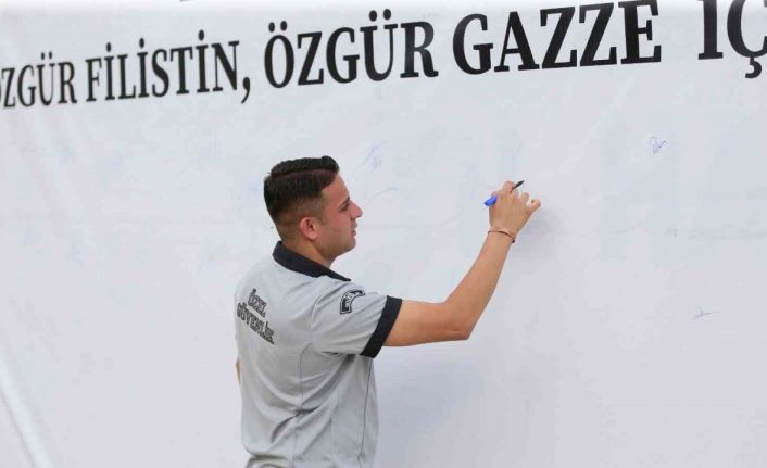 ALKÜ’den Gazze’ye destek