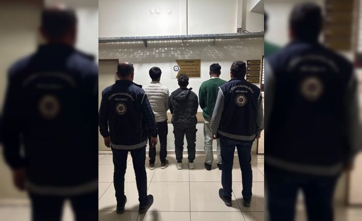 Amasya’da 3 kaçak göçmen yakalandı