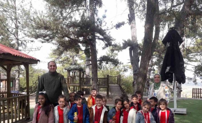 Anaokulu öğrencileri Çamlıca Tabiat Parkı’ndaki etkinliğe katıldı
