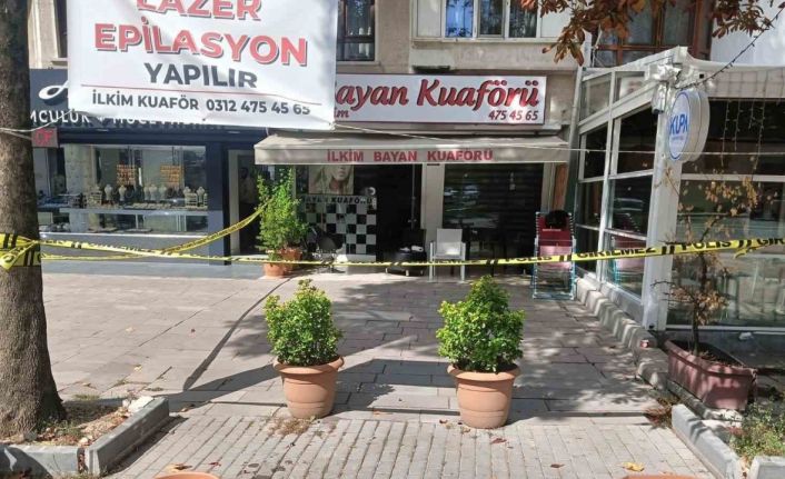 Ankara’da kuaför dükkanına pompalı tüfekli saldırı: 1 yaralı