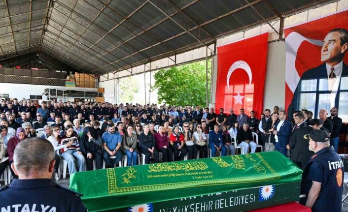 Antalya’da itfaiye teşkilatının acı günü