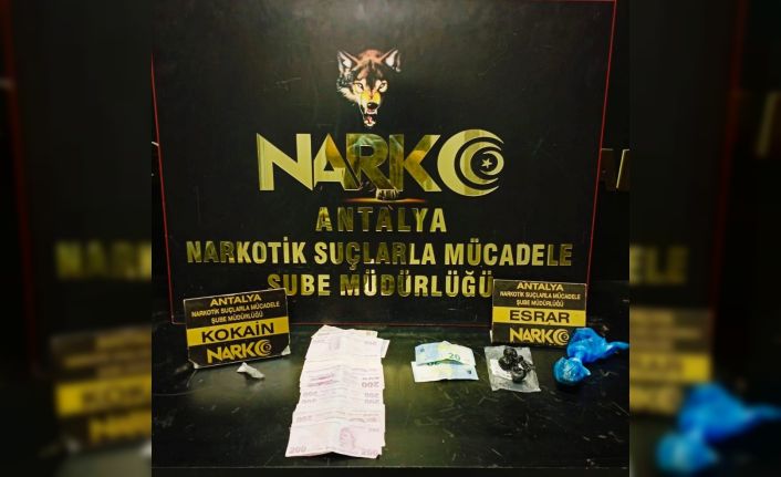 Antalya’da son 1 haftada uyuşturucu suçundan 19 kişi tutuklandı