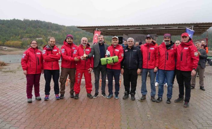 Arama kurtarma ekipleri  Ericek Adrenalin Park’ta  yarıştı