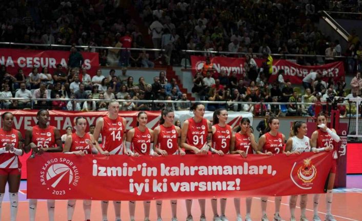 Aras Spor Kulübü, yeni sezona İzmir İtfaiyesi ve İzmirli kız çocuklarıyla el ele başladı