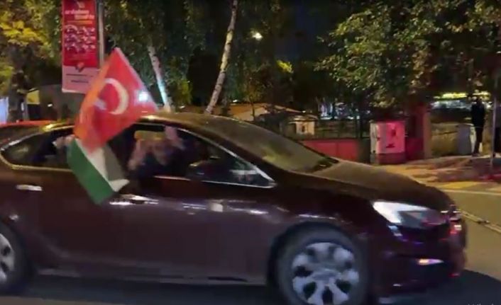 Ardahan’da Gazze için konvoy düzenlendi