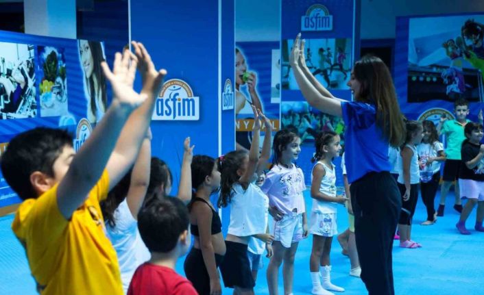 ASFİM’de çocuklar sporla büyüyor