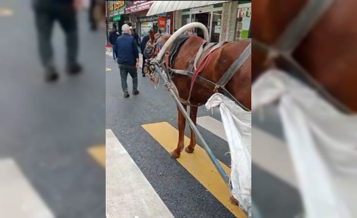 At arabasına 993 lira hatalı park cezası