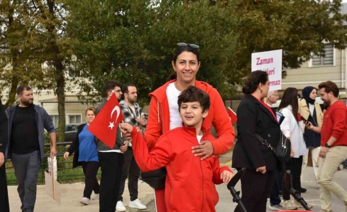 Atakum’da özel öğrencilerle Cumhuriyet’in 102. yılı kutlandı