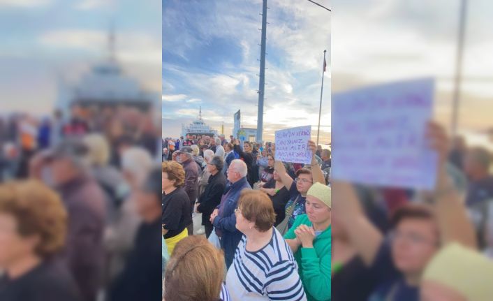 Ava gelen avcılara protesto şoku