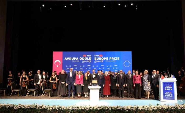 Avrupa Ödülü sanatla kutlandı