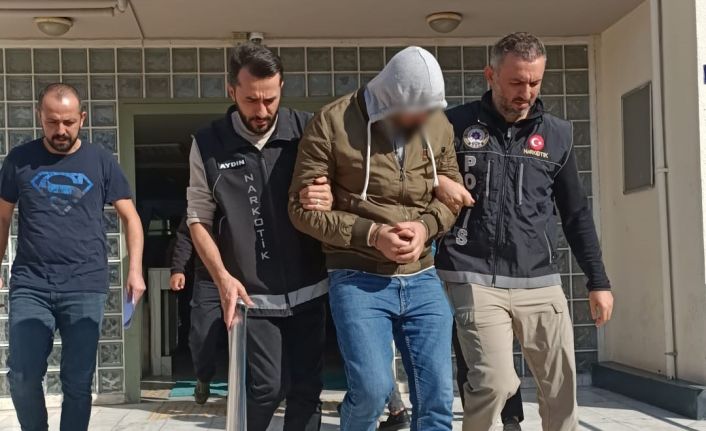 Aydın’da bin 800 gram uyuşturucu madde ele geçirildi