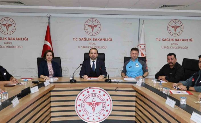 Aydın’da ’Yerel Düzey Sağlık Çalışma Grubu Saha Tatbikatı’ hazırlıkları başladı