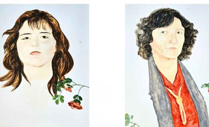 Aynı gülün yanında adlı kişisel resim sergisi yayında