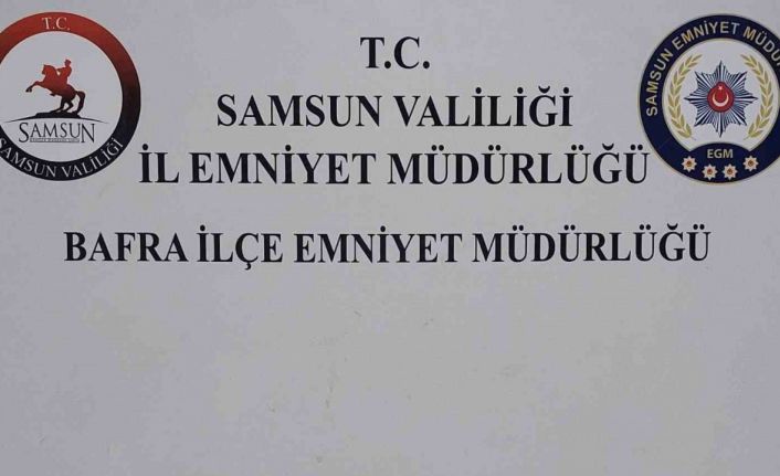 Bafra’da düğünde havaya ateş açan şahsa gözaltı