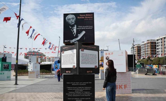 Bağcılar Kitap Fuarı’nda Yavuz Bülent Bakiler’in adı yaşatılıyor