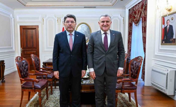 Bakan Bak ile Bakan Tunç, bir araya geldi