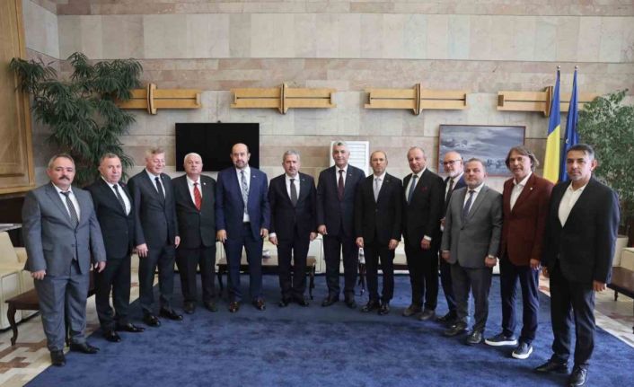 Bakan Bolat, ARICE Başkanı Frunzulica ile bir araya geldi