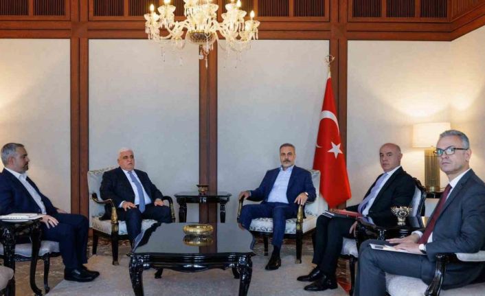 Bakan Fidan, Haşdi Şabi Komisyonu Başkanı el-Feyyad’ı kabul etti