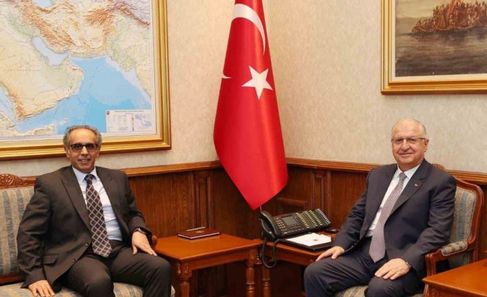 Bakan Güler Kuveyt’in Ankara Büyükelçisi al Adwani’yi kabul etti.