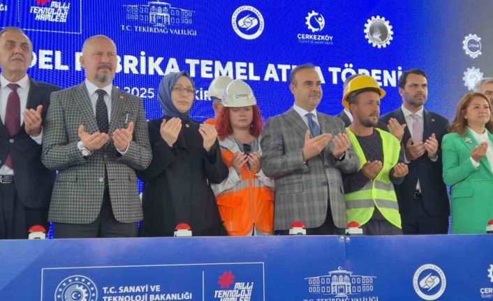 Bakan Kacır, Tekirdağ’da Model Fabrika’nın temelini attı