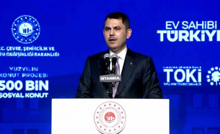 Bakan Kurum: "Verdiğimiz söz basit bir söz değildir. Bu söz, deprem bölgesinde günde 550 konut inşa eden tecrübenin sözüdür"