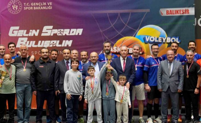 Balıkesir’de "Kamu Spor Oyunları" finalleri tamamlandı