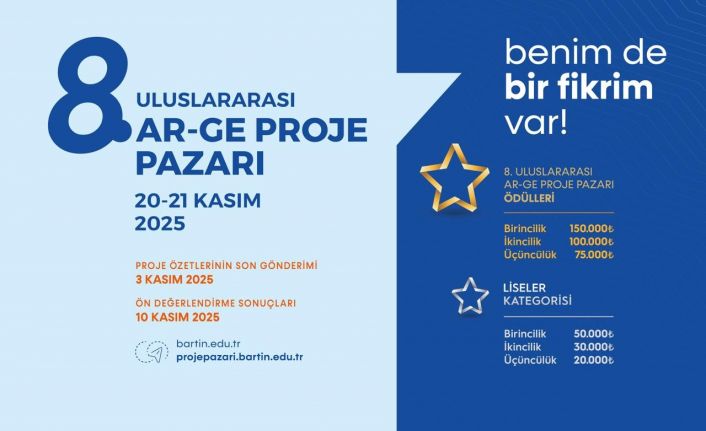 BARÜ 8. Uluslararası Ar-Ge Proje Pazarı başvuruları başladı