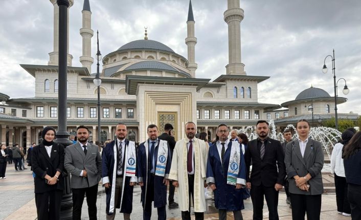 BARÜ Rektörü Akkaya Akademik Yıl açılış törenine katıldı