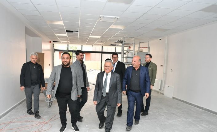 Başkan Büyükkılıç, aileden gelen hayırla alzheimer hastalarına umut olacak