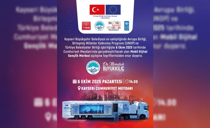 Başkan Büyükkılıç: "Dijital geleceğin merkezi açılıyor"