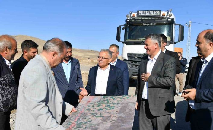 Başkan Büyükkılıç’tan, 22 mahalleyi Ankara Yolu’na bağlayacak 50 milyon TL’lik yol projesi