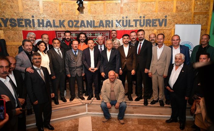 Başkan Büyükkılıç’tan kültürel mirasa vefa: Halk Ozanları Kültür Evi açıldı