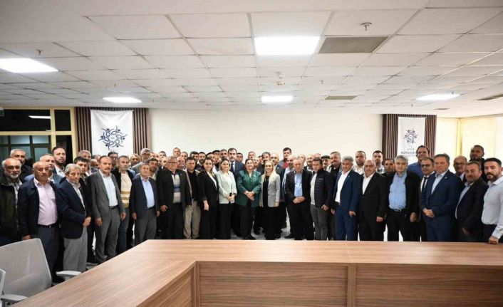 Başkan Çerçioğlu, Nazillili muhtarlar ile bir araya geldi