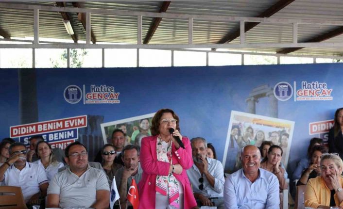 Başkan Gençay, Yalıköy sakinleri ile bir araya geldi