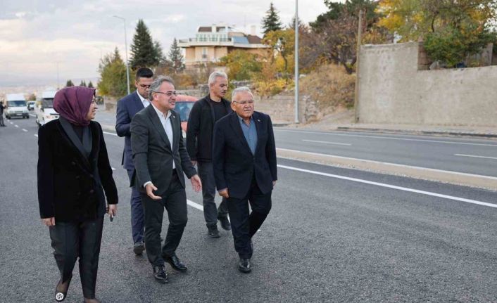 Başkan Özdoğan duyurdu: Kayseri Caddesi ve Hacılar Meydanı’nda çalışmalar tamamlandı