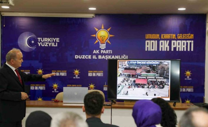 Başkan Özlü "Düzce’ye iki güzel eser kazandırıyoruz"