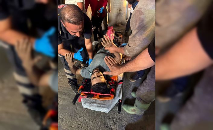 Batman’da geri dönüşüm tesisinde iş kazası: Bir kişi helezona sıkıştı