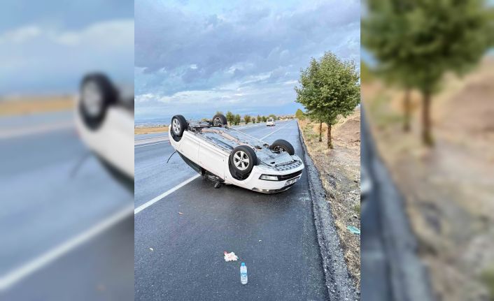 Batman’da otomobil takla attı: 1 yaralı