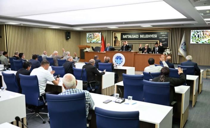 Battalgazi Meclisi’nde 18 gündem maddesi karara bağlandı