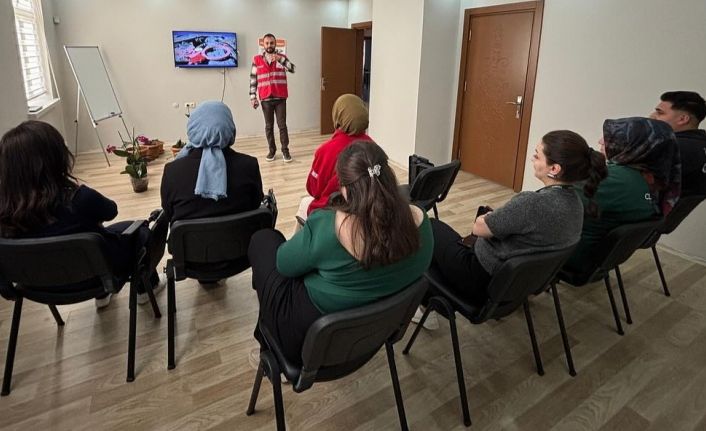Bayburt Kızılay’dan ’Afet ve İlkyardım’ eğitimi
